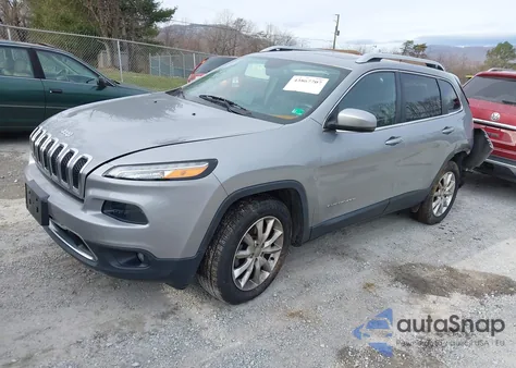 2016 Jeep Cherokee Limited из США, поврежденный, VIN 1C4PJMDS4GW103850